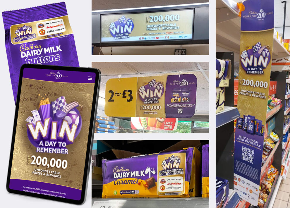 Cadbury's Win £200,000 a day to remember campaign