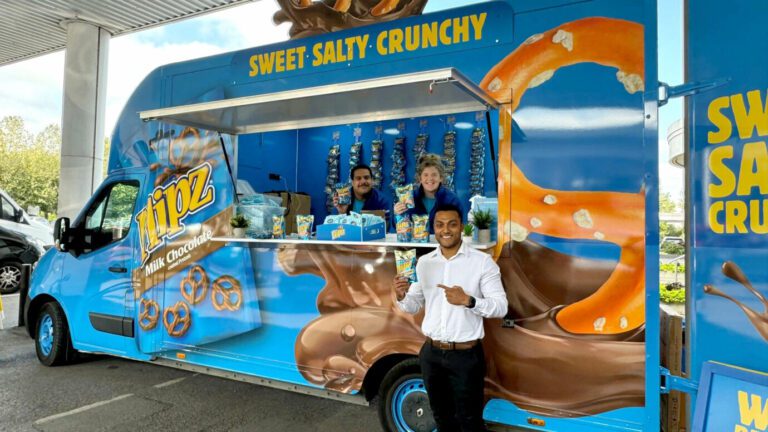 Flipz Promotional Branded Van