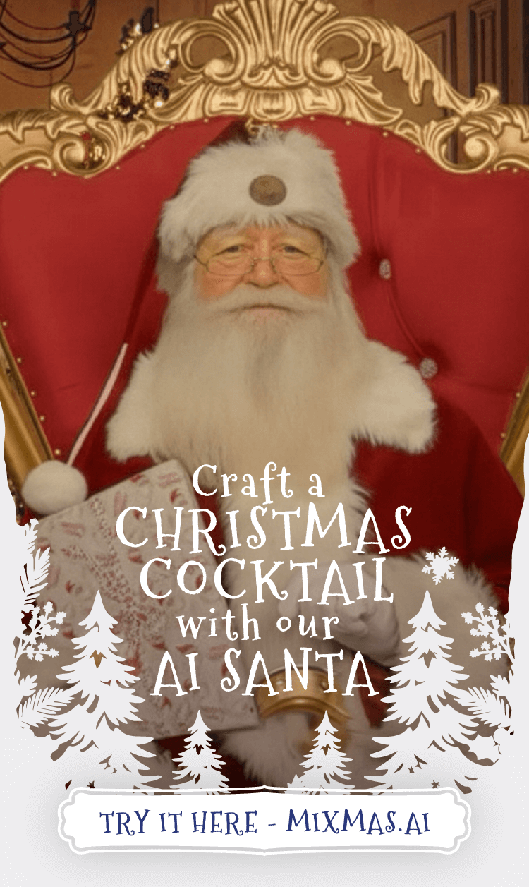 AI Santa Mixologist, with a link to click to mixmas.ai