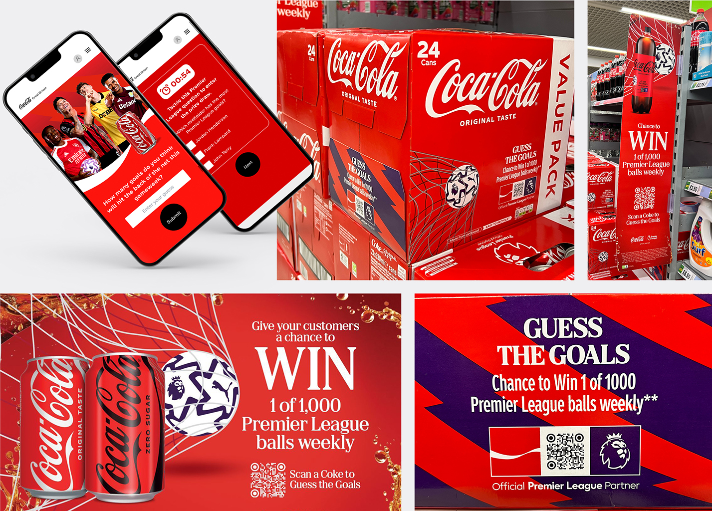 coca cola win premier league football promotion in store and online