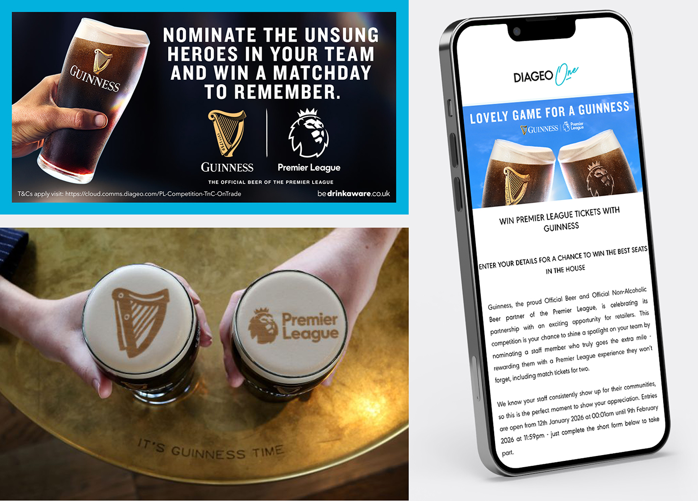 guinness convenience promotion diageo one
