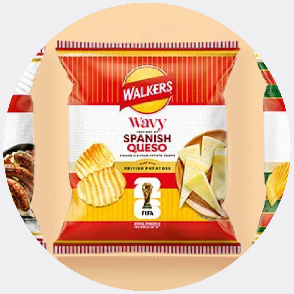 Walkers limited edition world cup flavours