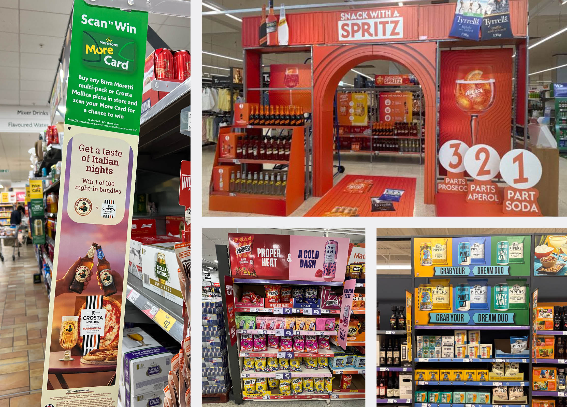 brand partnership in store displays