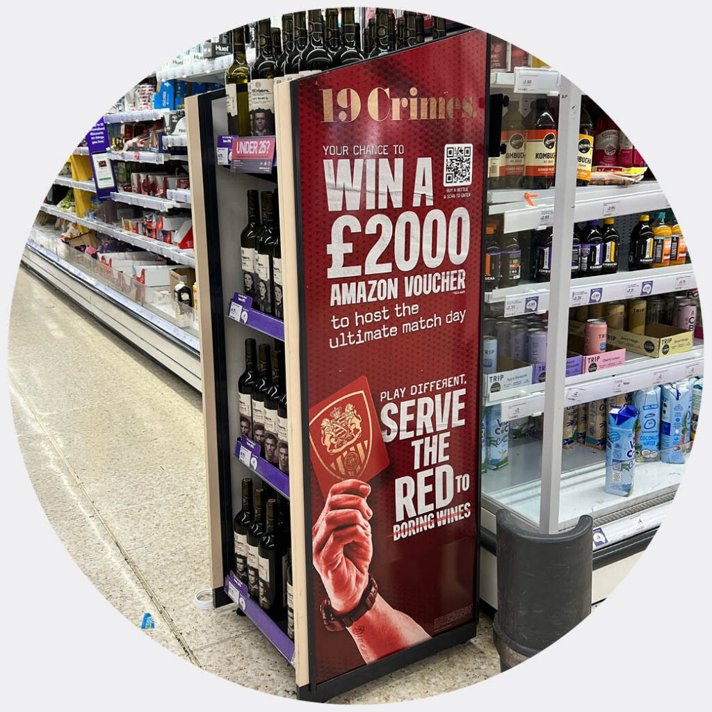 19 crimes serve the red football promotion