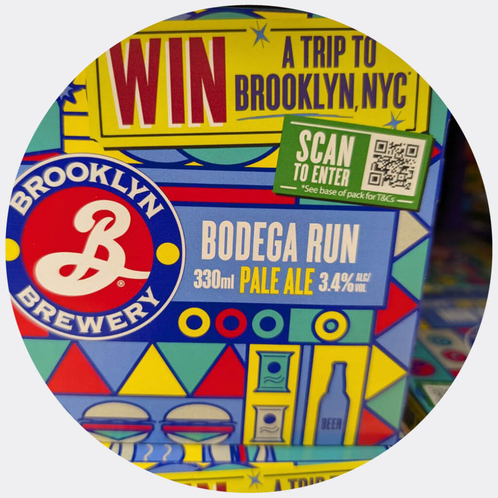 brooklyn lager win a trip to NYC on pack promotion
