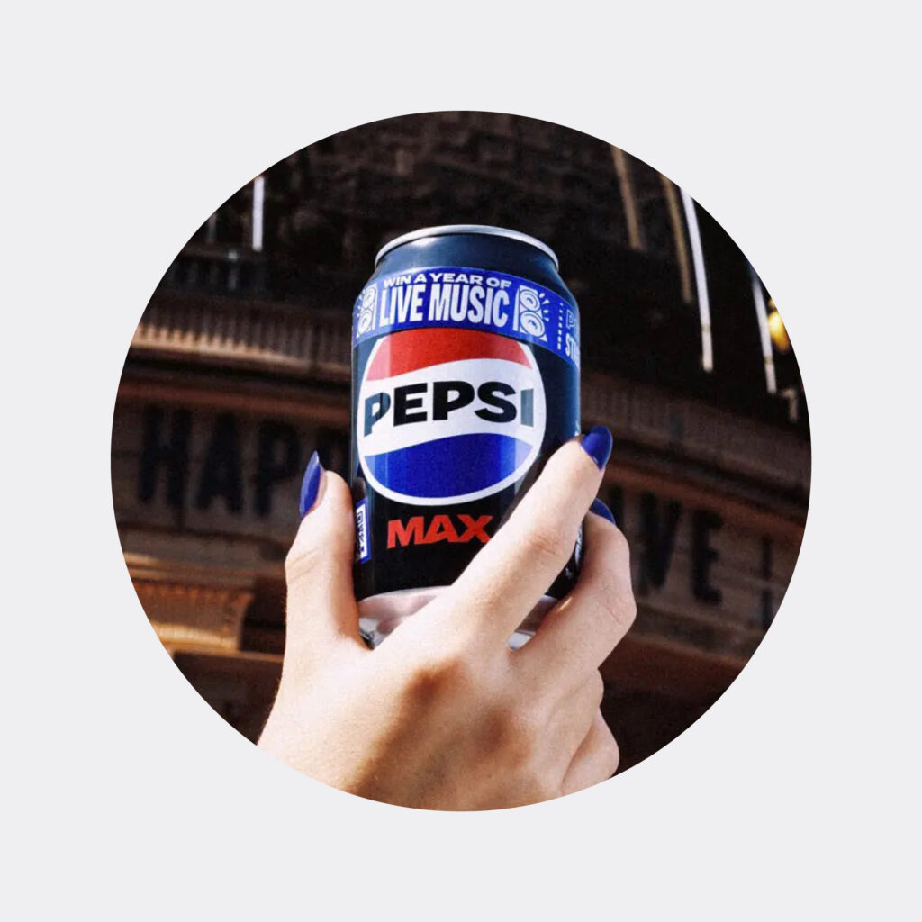 pepsi max can win a year of live music