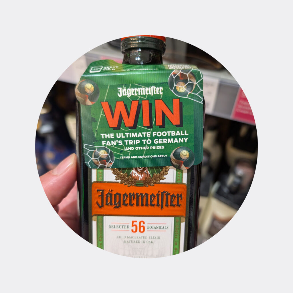 jagermeister win a trip to football in germany on pack promotion