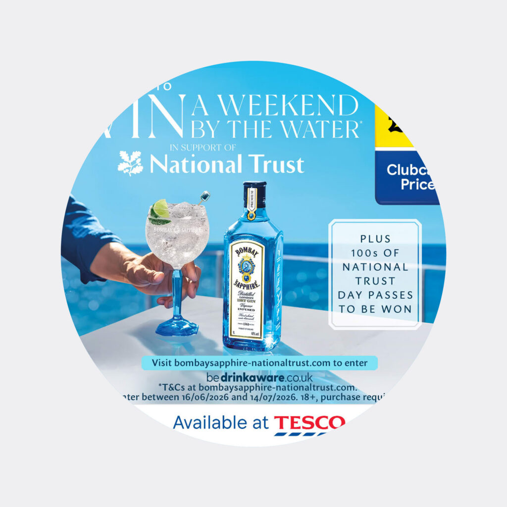 bombay sapphire and national trust partnership