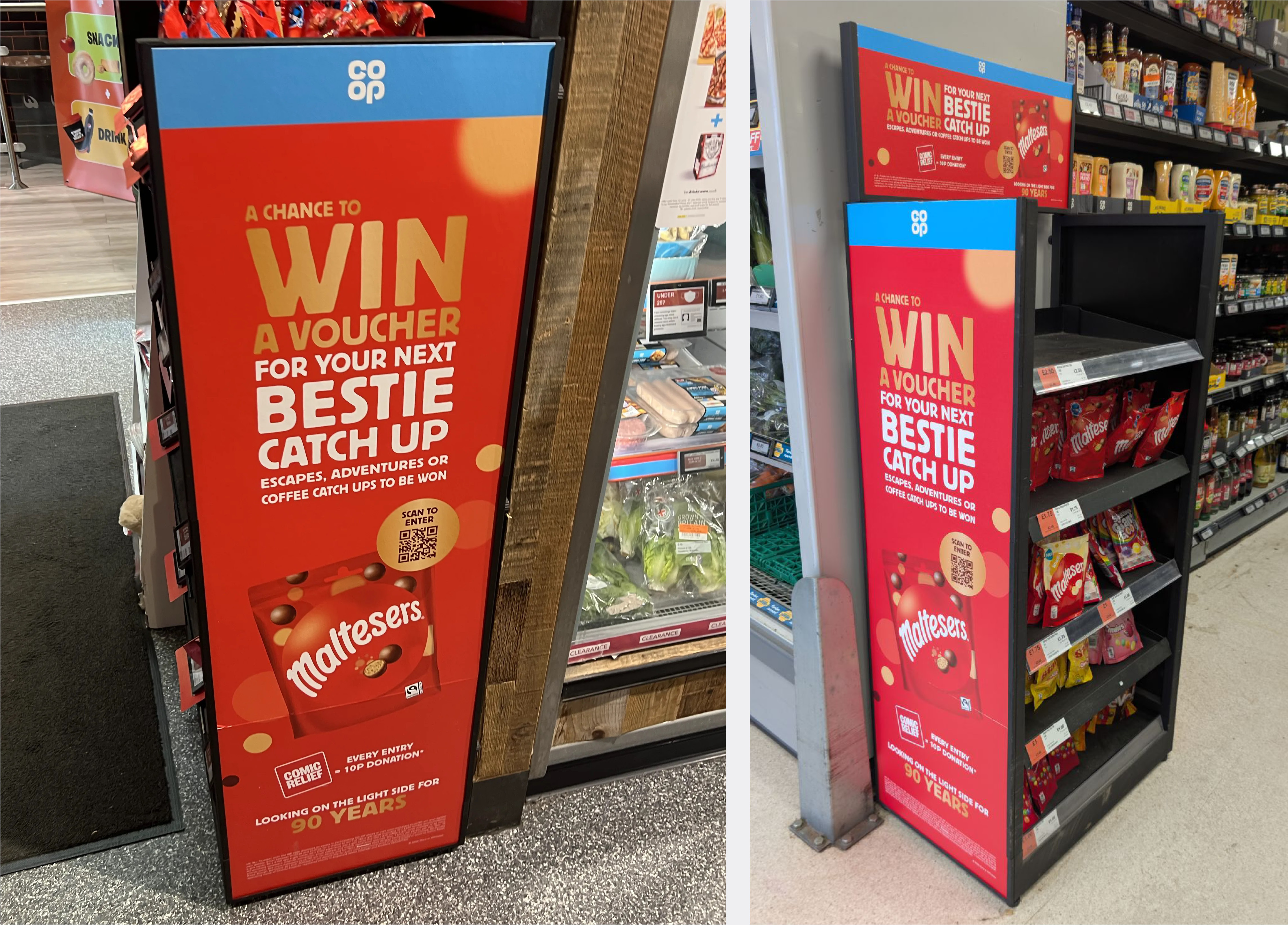 maltesers catch up with bestie promotion FSDU in co-op