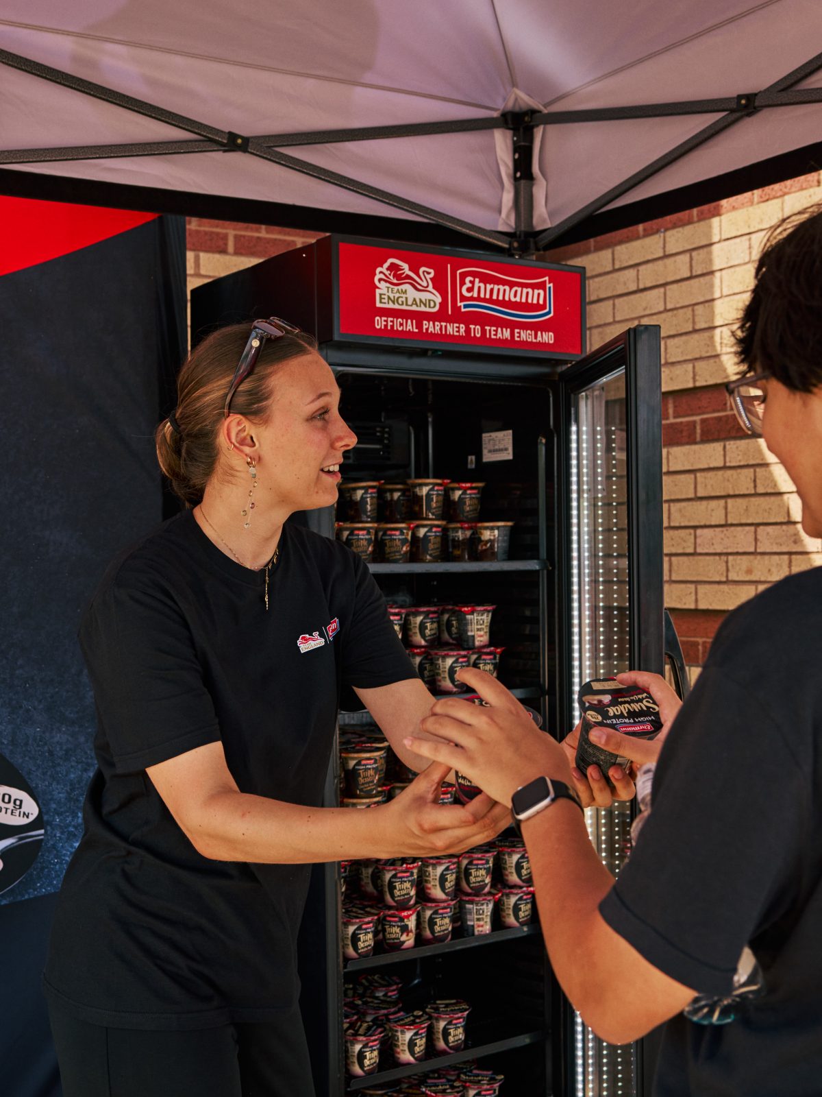 Ehrmann sampling at morrisons